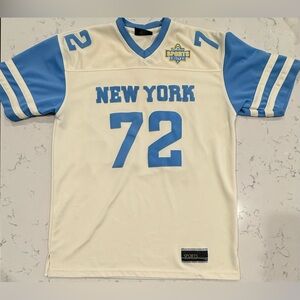 New York BGL Sports Classic Football Jersey 1963 #72 Size Large
